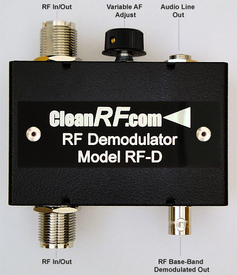 CleanRF Technologies RF-D RF-Demodulator